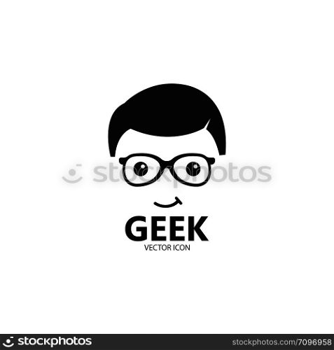 Geek Logo,Vector Logo template