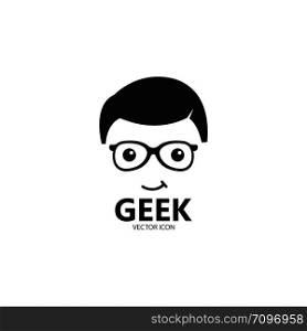 Geek Logo,Vector Logo template