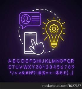 Gen Z neon light concept icon. Age group idea. Digital technologies and innovations development. Homeland Generation. Glowing sign with alphabet, numbers and symbols. Vector isolated illustration