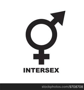 gender icon or symbol,vector illustration logo template