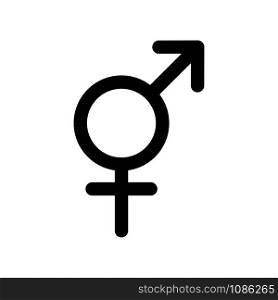 gender icon vector design template