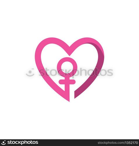 Gender illustrationTemplate vector icon