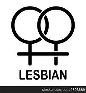 gender symbol icon vector illustration logo design
