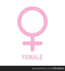 gender symbol icon vector illustration logo design