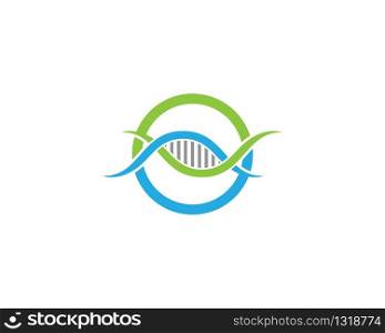 Gene symbol vector icon illustration