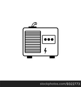 generator icon logo vector design
