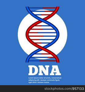 Genetic engineering concept with robot hand. Robotic technologies in microbiology. Modern genetic science and biotechnology vector illustration. Genetic engineering concept with robot hand