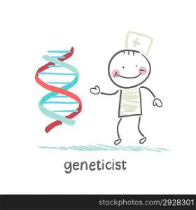 geneticist says about the genes