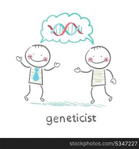 Genetics say about the formula genes