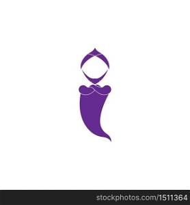 Genie logo illustration vector design