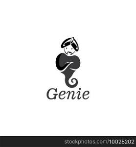 Genie logo image template illustration vector design