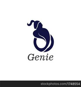 Genie logo image template illustration vector design