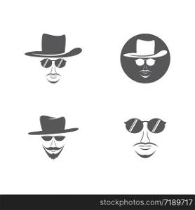 Gentleman hat vector icon illustration design