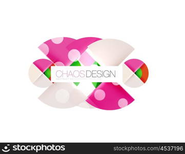 Geometric abstract background. Geometric vector modern abstract background