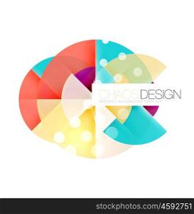 Geometric abstract background. Geometric vector modern abstract background