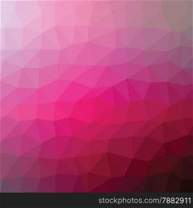 Geometric abstract bordo low-poly paper background. Vector with transparency.