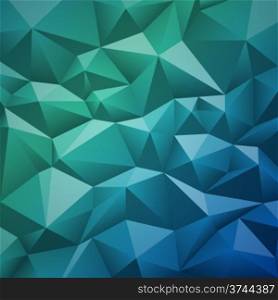 Geometric abstract low-poly paper background. Vector eps-10 with transparency.