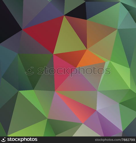 Geometric abstract low-poly paper background. Vector eps with transparency.