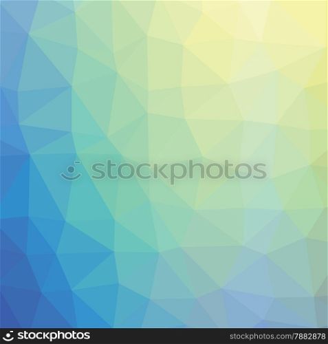 Geometric abstract pastel colors and low-poly paper background.