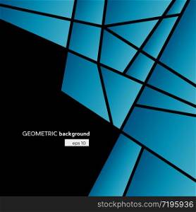 Geometric Abstract polygons, vector background