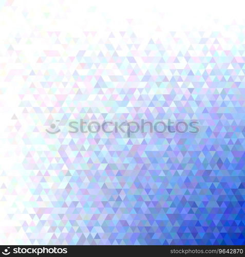 Geometric abstract regular triangle pattern Vector Image