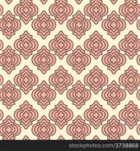 Geometric abstract seamless pattern. Classic background. Vector illustration