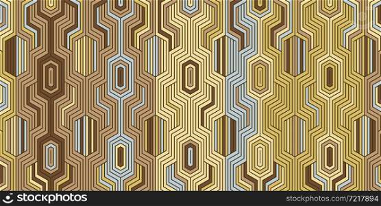 Geometric background with stripes pattern wavy lines technology concept