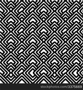 Geometric black & white pattern