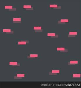 Geometric blocks, seamless pattern, vector illustration