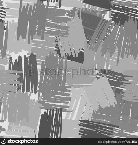 Geometric chaotic lines seamless pattern. Abstract freehand backgrounds for textile fabric or book covers, wallpapers, design, graphic art, wrapping. Geometric chaotic lines seamless pattern. Abstract freehand backgrounds