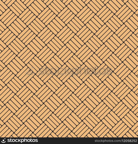 Geometric creative pattern. Vector seamless background.