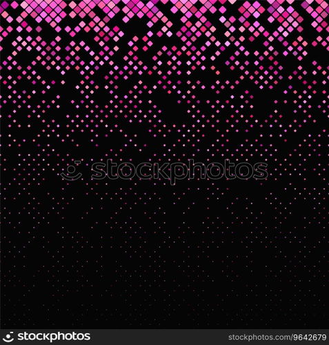 Geometric diagonal rounded square pattern Vector Image