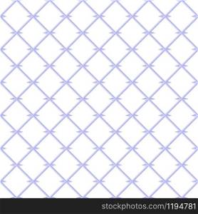 Geometric diagonal seamless pattern. Repeating horizontal blue modern geometric grid background for glass texture. Textile decor vector illustration