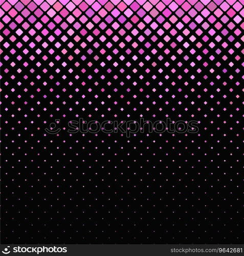 Geometric diagonal square pattern background Vector Image