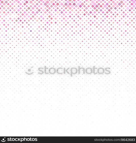 Geometric diagonal square pattern background Vector Image