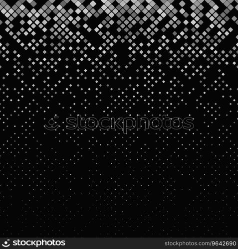 Geometric diagonal square pattern background Vector Image