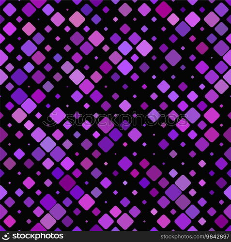 Geometric diagonal square pattern background Vector Image