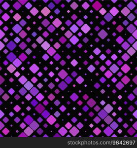 Geometric diagonal square pattern background Vector Image