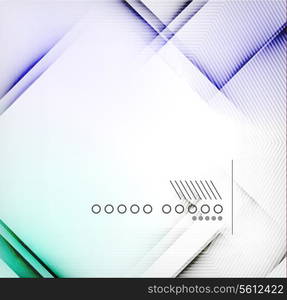 Geometric diamond shape abstract background - hi-tech corporate blank design template