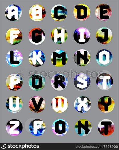 Geometric font. Creative Alphabet. Modern typographic set. geometric font. Creative Alphabet. Typographic Set.
