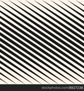 Geometric halftone diagonal stripes seamless vector image