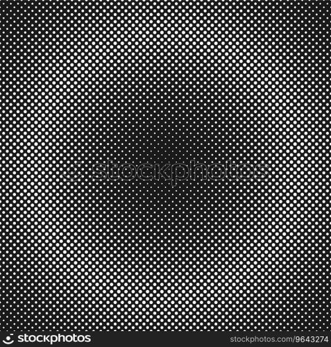 Geometric halftone dot pattern background Vector Image