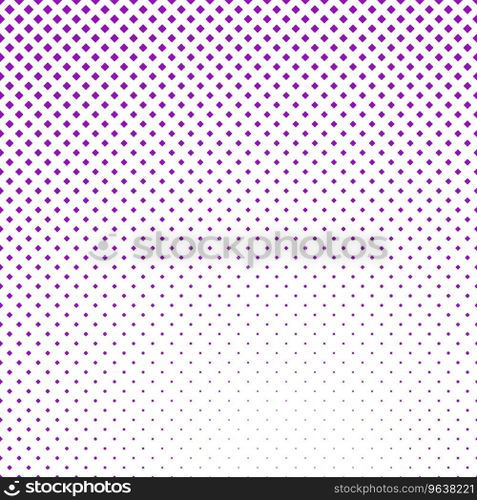 Geometric halftone square pattern background Vector Image