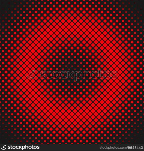Geometric halftone square pattern background Vector Image