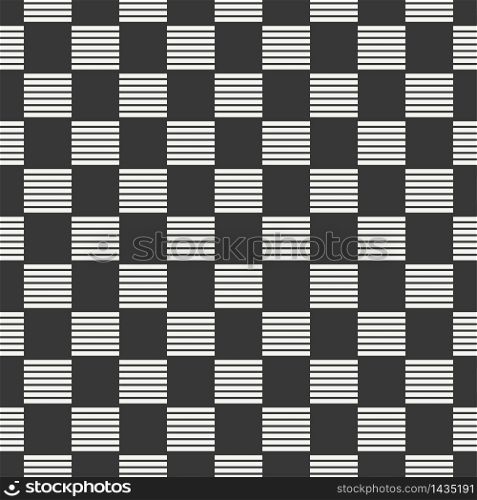 Geometric line monochrome abstract hipster seamless pattern with square, cube. Wrapping paper. Scrapbook paper. Tiling. Vector illustration. Background. Graphic texture for design, wallpaper. . Geometric line monochrome abstract hipster seamless pattern with square, cube. Wrapping paper. Scrapbook paper. Tiling. Vector illustration. Background. Graphic texture for your design, wallpaper.