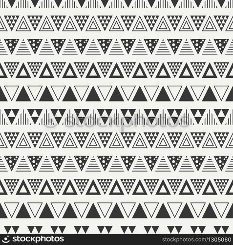 Geometric line monochrome abstract hipster seamless pattern with triangle. Wrapping paper. Scrapbook. Print. Vector illustration. Background. Graphic texture for design, wallpaper.. Geometric line monochrome abstract hipster seamless pattern with triangle. Wrapping paper. Scrapbook. Print. Vector illustration. Linear background. Graphic texture for your design, wallpaper.