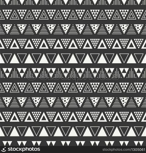 Geometric line monochrome abstract hipster seamless pattern with triangle. Wrapping paper. Scrapbook. Print. Vector illustration. Background. Graphic texture for design, wallpaper.. Geometric line monochrome abstract hipster seamless pattern with triangle. Wrapping paper. Scrapbook. Print. Vector illustration. Linear background. Graphic texture for your design, wallpaper.