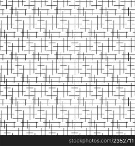 Geometric Lines Seamless Pattern, Line Seamless Pattern Vector Art Illustration