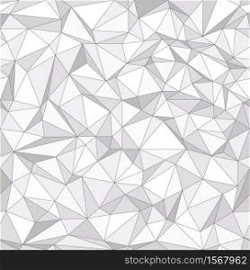 Geometric low poly triangle seamless pattern. Vector background. Geometric low poly triangle seamless pattern