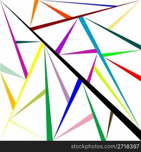 geometric mesh, vector art illustration; more drawings in my gallery